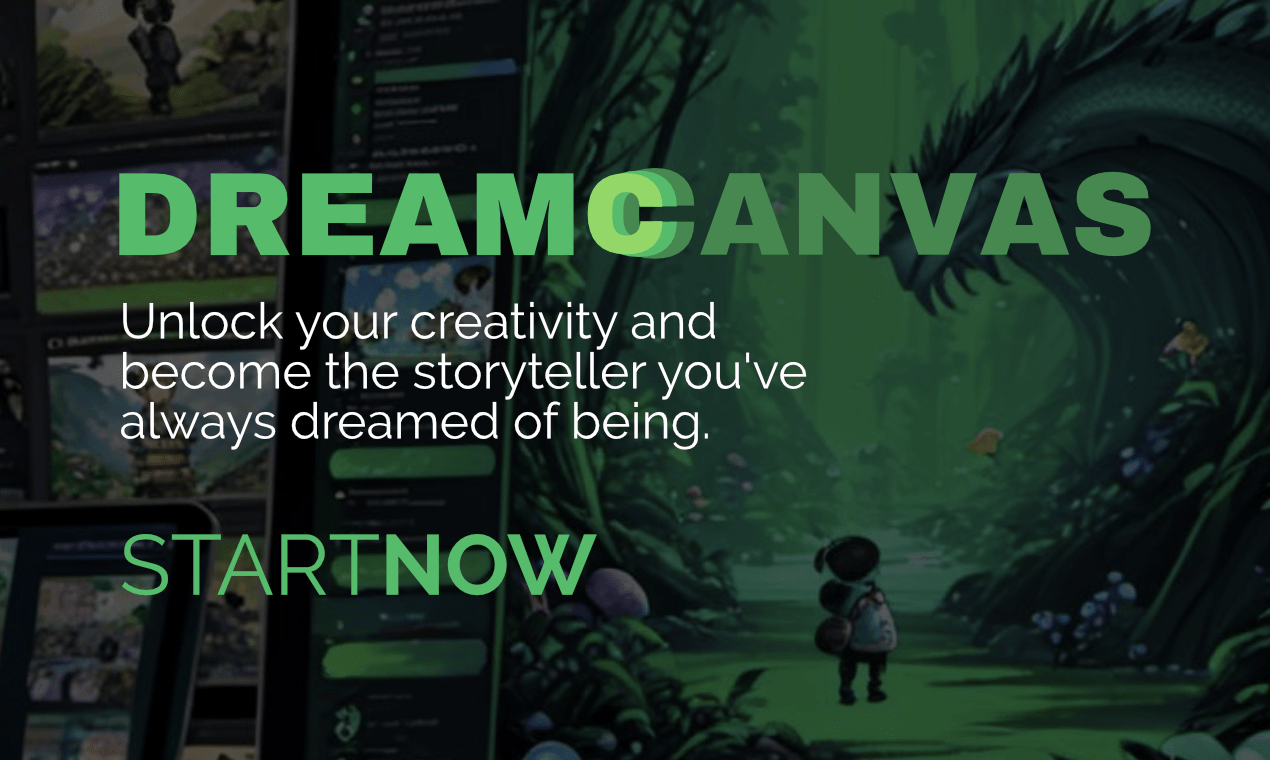 Storytellers using AI-generated art