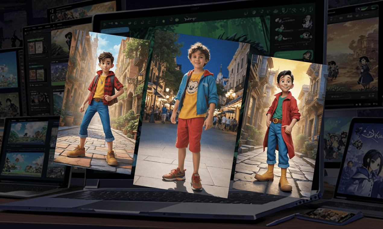 Real-World Examples of Consistent Characters in AI-Generated Art